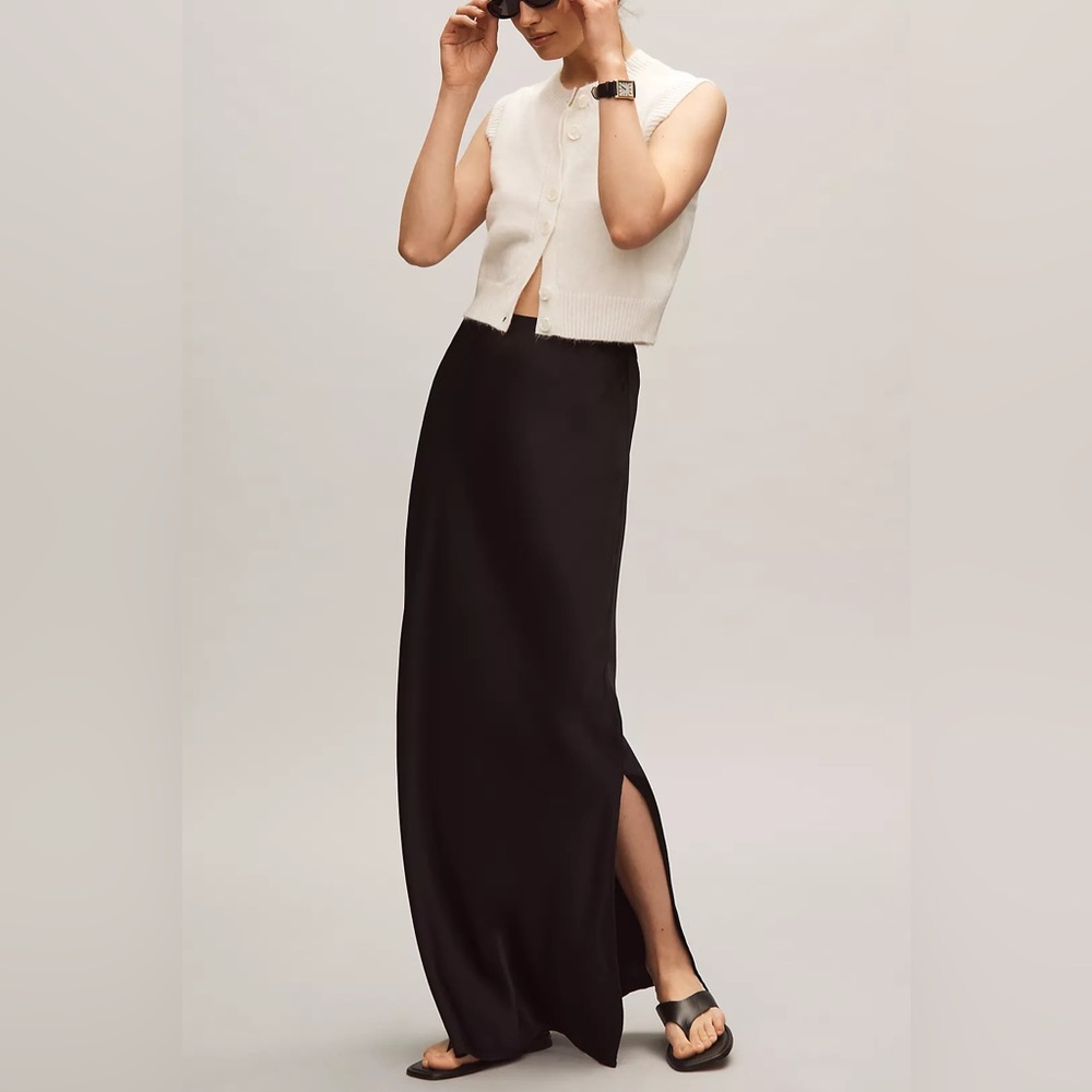 NWOT Anthropologie Tilda Slip Skirt